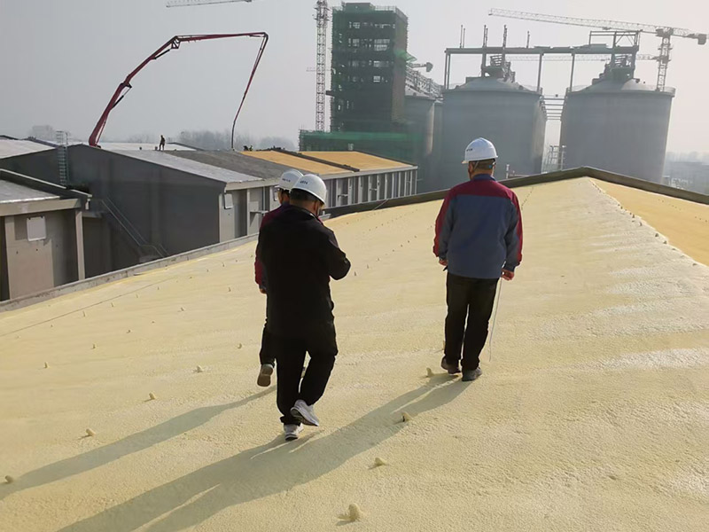 无机纤维喷涂保温工程